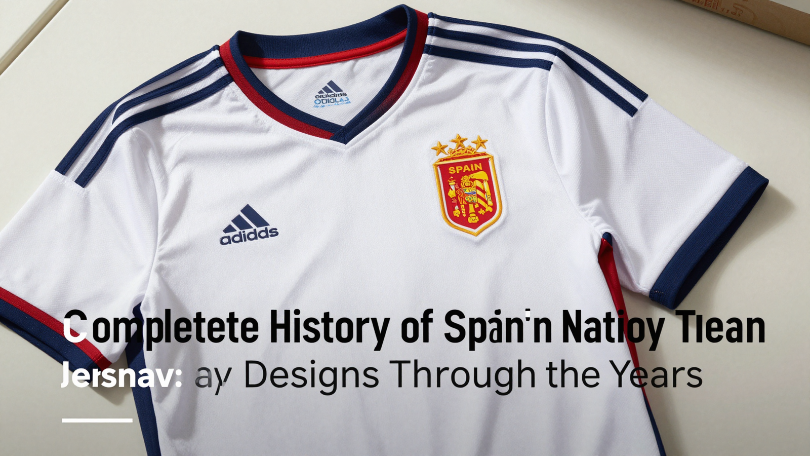 Complete History of Spain National Team Jersey Designs Through the Years