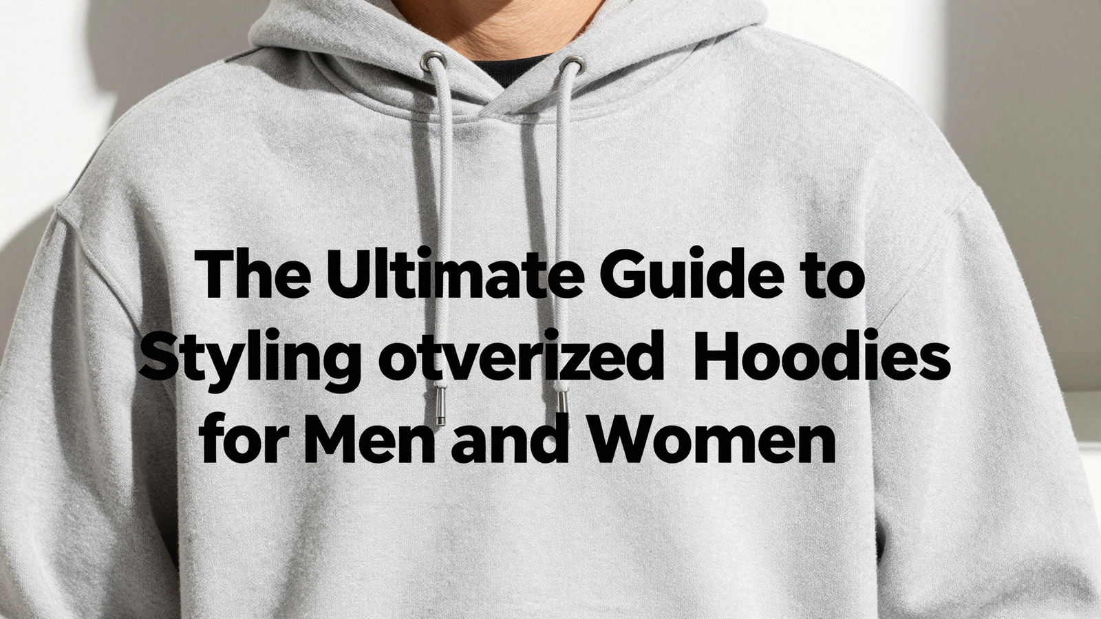 The Ultimate Guide to Styling Oversized Hoodies for Men and Women