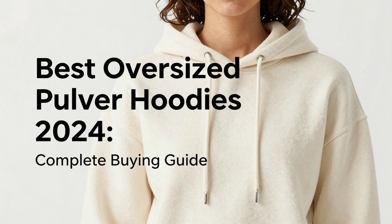 Best Oversized Pullover Hoodies 2024: Complete Buying Guide