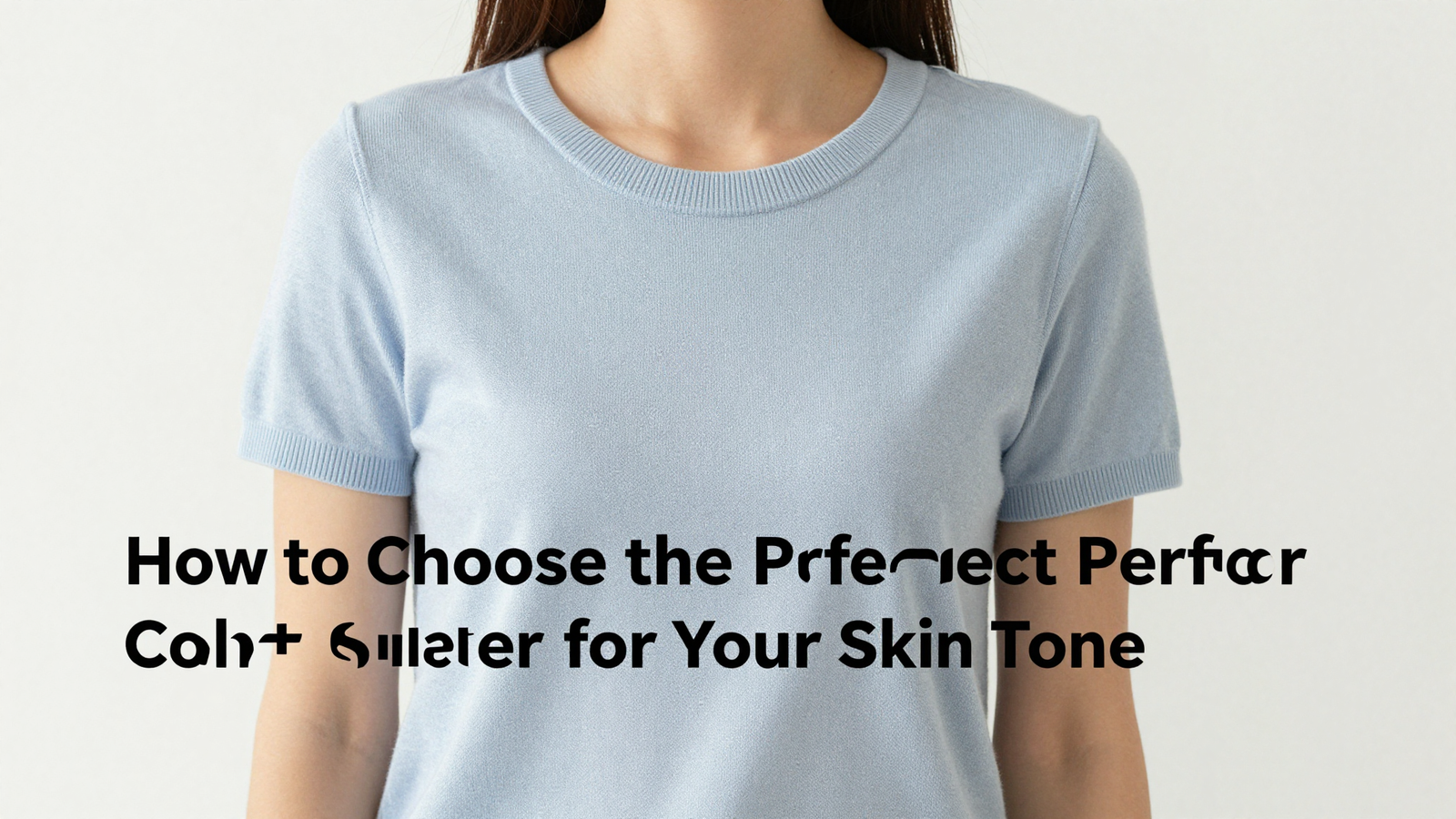 How to Choose the Perfect Color Short Sleeve Sweater for Your Skin Tone