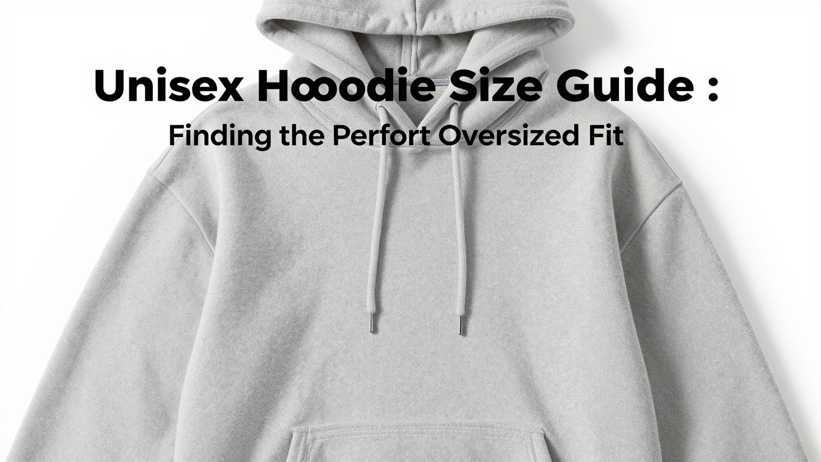 Unisex Hoodie Size Guide: Finding the Perfect Oversized Fit